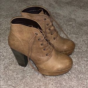 Steve Madden Lace-Up Booties